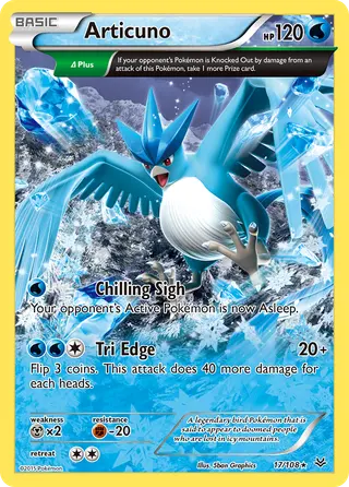 Carta Articuno