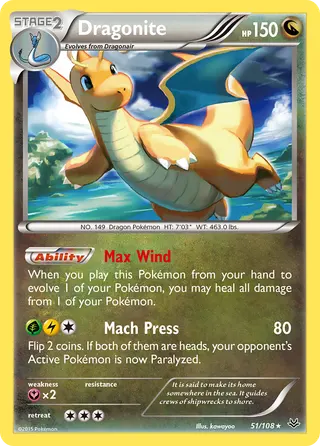 Carta Dragonite