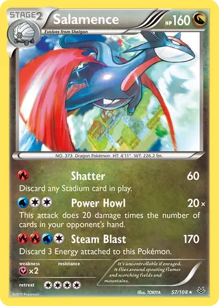 Carta Salamence