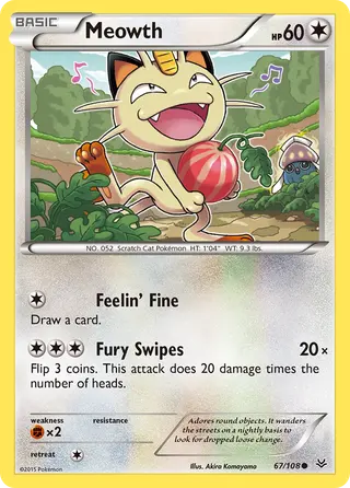 Carta Meowth