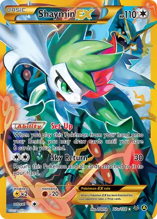Carta Shaymin EX