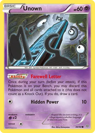 Carta Unown