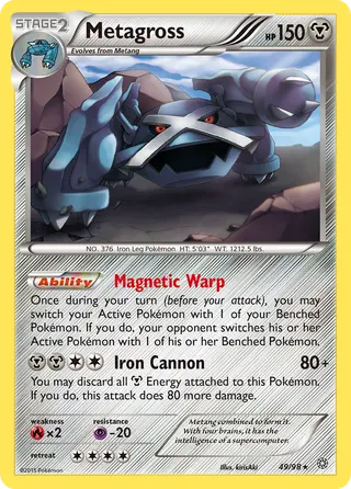 Carta Metagross