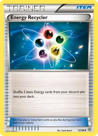 Carta Reciclador de Energia