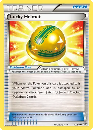 Carta Capacete da Sorte