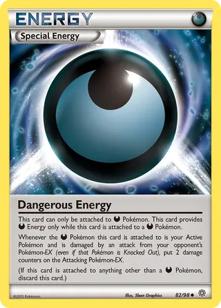 Carta Energia Perigoso