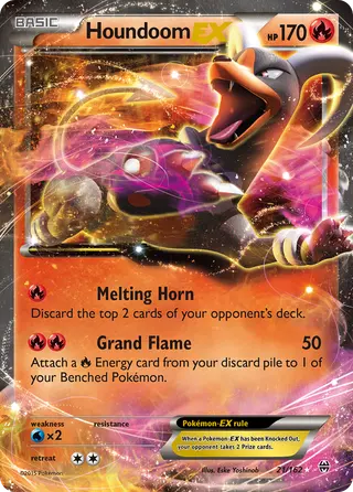 Carta Houndoom EX