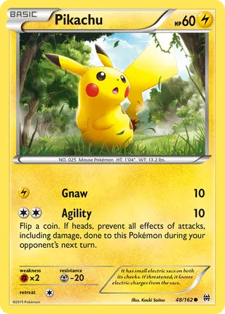 Carta Pikachu