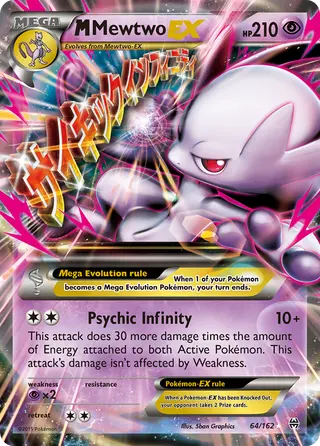 Carta M-Mewtwo EX