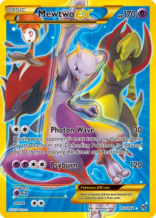 Carta Mewtwo EX