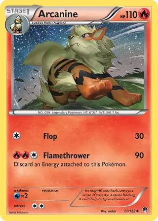 Carta Arcanine