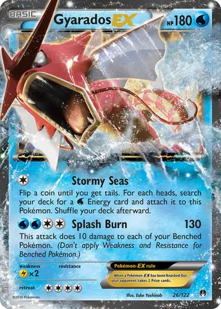 Carta Gyarados EX