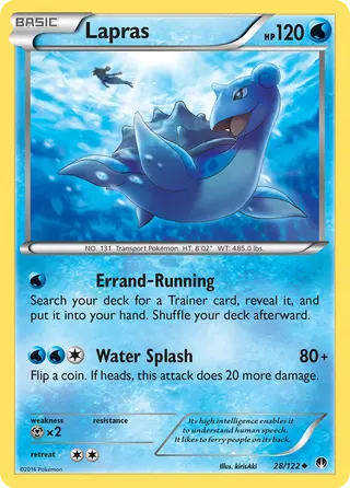 Carta Lapras
