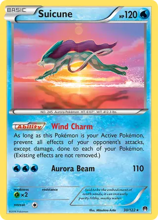 Carta Suicune