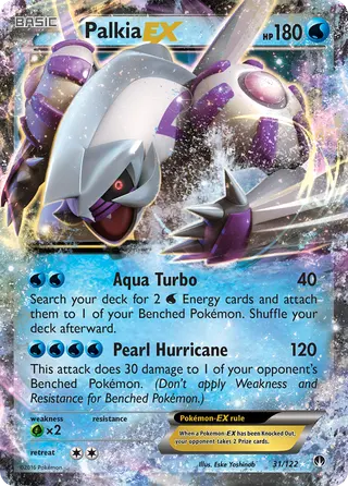 Carta Palkia EX