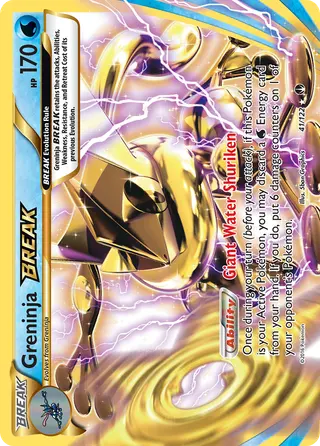 Carta Greninja TURBO