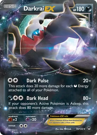 Carta Darkrai EX