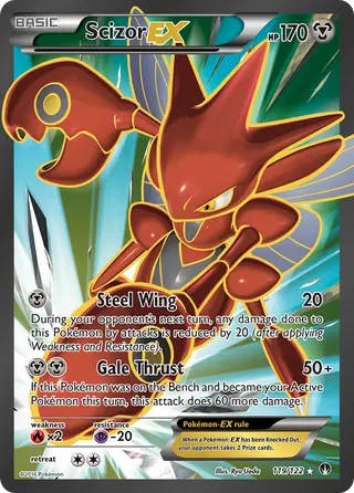 Carta Scizor EX