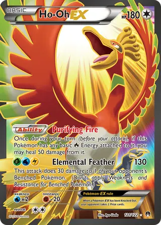 Carta Ho-Oh EX