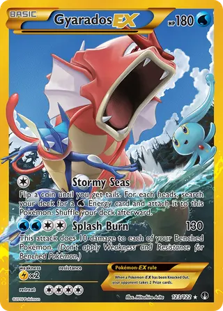 Carta Gyarados EX